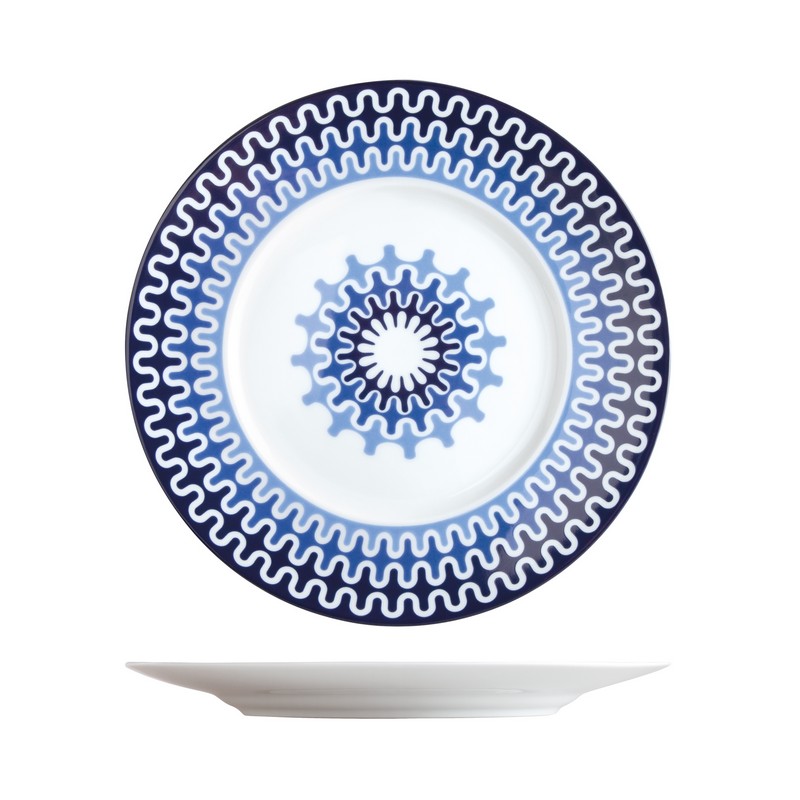 ΙΩΝΙΑ Illusion Blue Πιάτο Φρούτου 23.5 εκ ΙΩΝΙΑ Illusion Blue Πιάτο Φρούτου 23.5 εκ