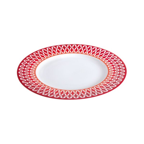 ΙΩΝΙΑ Illusion Red Πιάτο Ρηχό 28.5 εκ