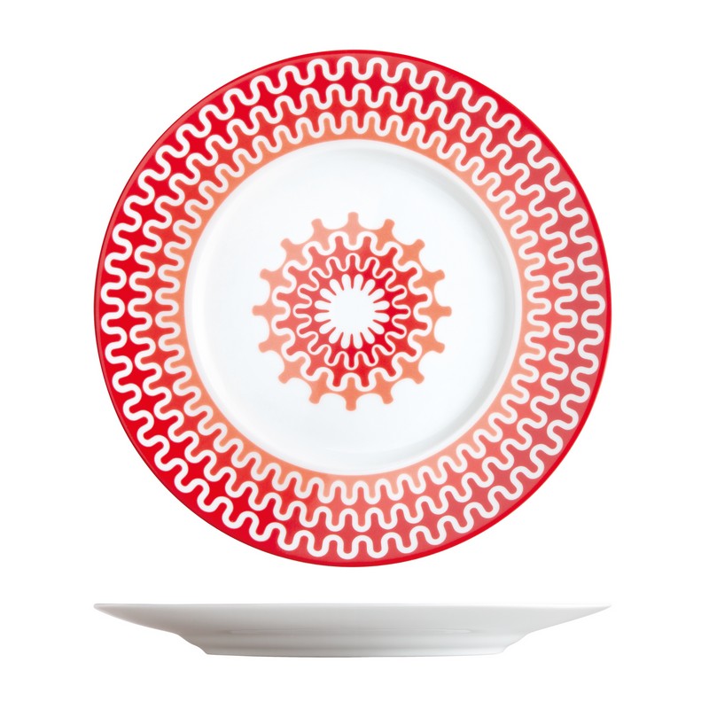 ΙΩΝΙΑ Illusion Red Πιάτο Φρούτου 23.5 εκ ΙΩΝΙΑ Illusion Red Πιάτο Φρούτου 23.5 εκ
