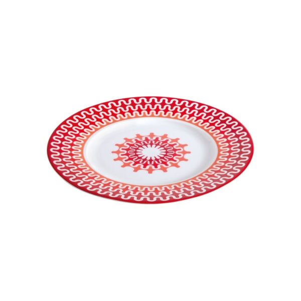 ΙΩΝΙΑ Illusion Red Πιάτο Φρούτου 23.5 εκ