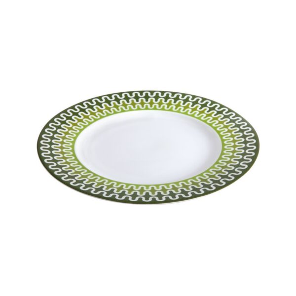 ΙΩΝΙΑ Illusion Green Πιάτο Ρηχό 28.5 εκ πορσελάνης