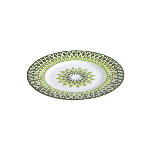 ΙΩΝΙΑ Illusion Green Πιάτο Φρούτου 23.5 εκ πορσελάνης