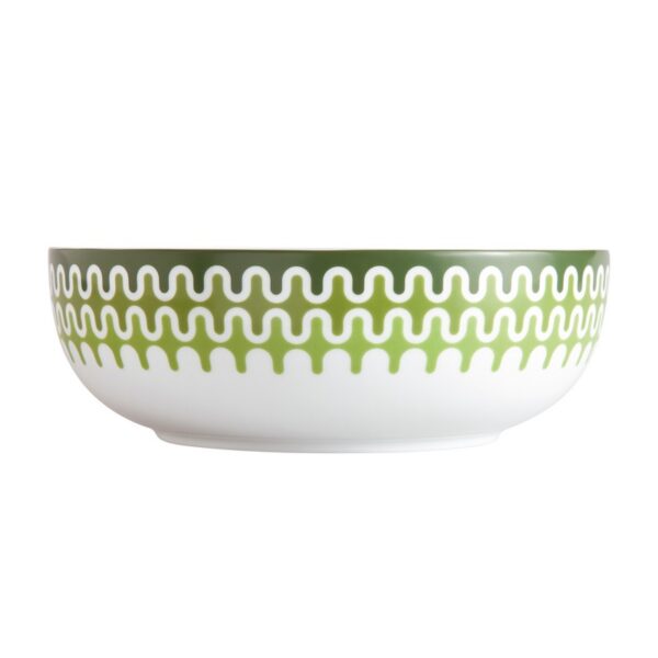 ΙΩΝΙΑ Illusion Green Σαλατιέρα 23 εκ πορσελάνης