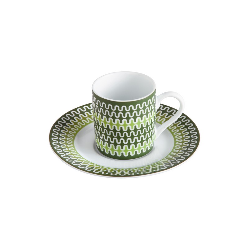 ΙΩΝΙΑ Illusion Green Φ/Π Καφέ 100 ml πορσελάνης ΙΩΝΙΑ Illusion Green Φ/Π Καφέ 100 ml πορσελάνης