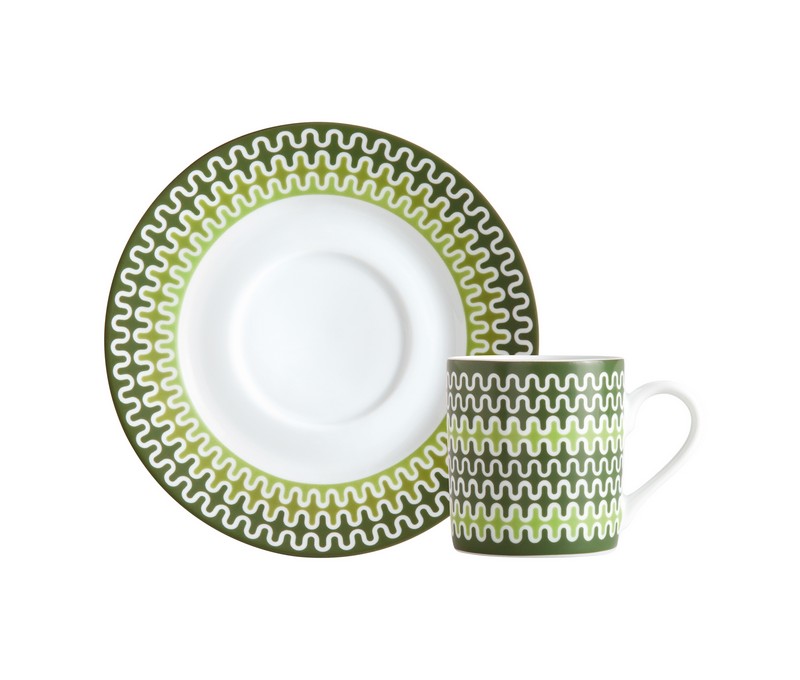 ΙΩΝΙΑ Illusion Green Φ/Π Καφέ 100 ml πορσελάνης ΙΩΝΙΑ Illusion Green Φ/Π Καφέ 100 ml πορσελάνης