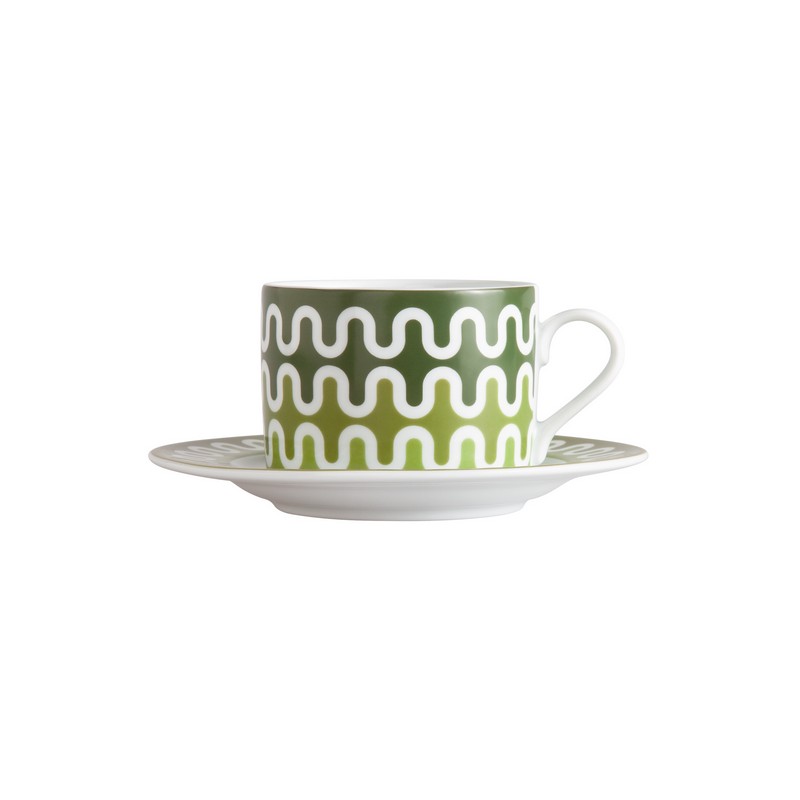 ΙΩΝΙΑ Illusion Green Φ/Π Τσαγιού 220 ml πορσελάνης ΙΩΝΙΑ Illusion Green Φ/Π Τσαγιού 220 ml πορσελάνης