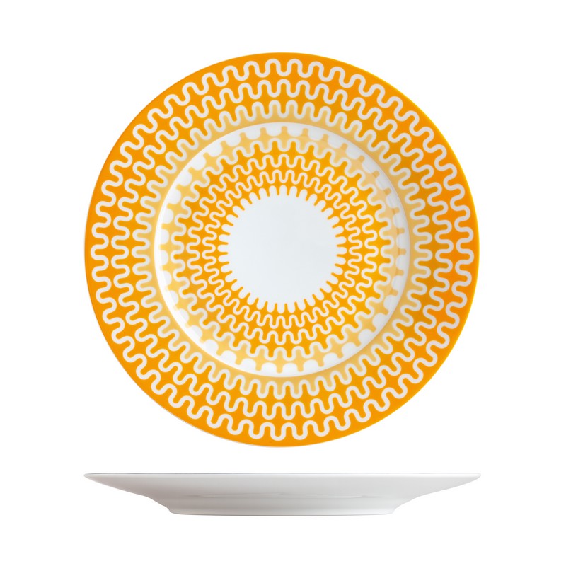ΙΩΝΙΑ Illusion Yellow Πιατέλα Στρογγυλή 32 εκ πορσελάνης ΙΩΝΙΑ Illusion Yellow Πιατέλα Στρογγυλή 32 εκ πορσελάνης
