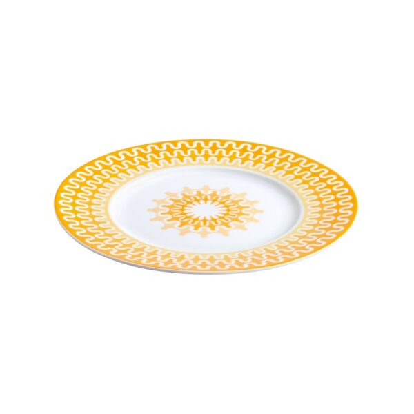 ΙΩΝΙΑ Illusion Yellow Πιάτο Φρούτου 23.5 εκ πορσελάνης