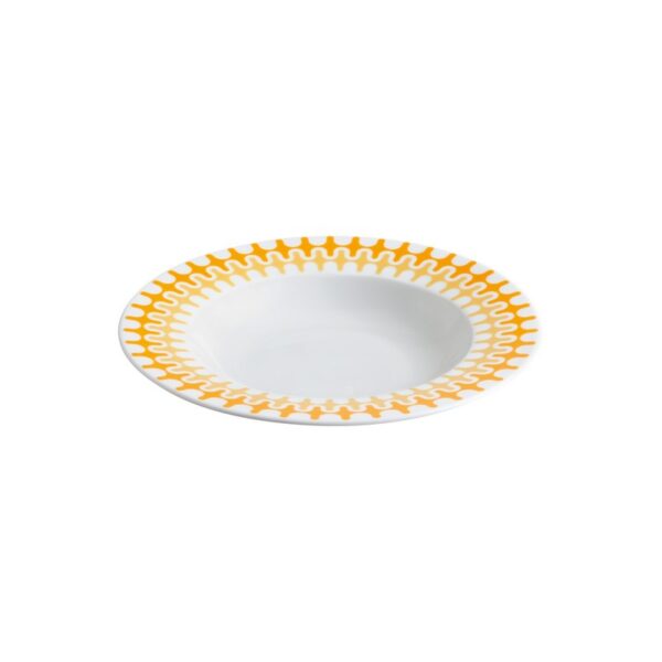 ΙΩΝΙΑ Illusion Yellow Πιάτο Βαθύ 23 εκ πορσελάνης