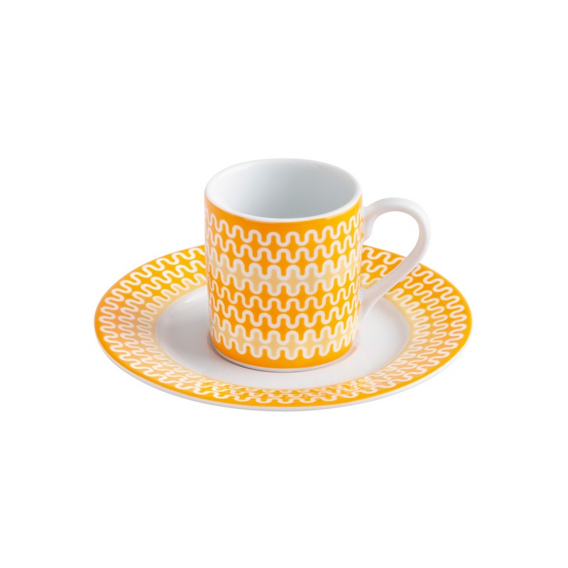 ΙΩΝΙΑ Illusion Yellow Φ/Π Καφέ 220 ml πορσελάνης ΙΩΝΙΑ Illusion Yellow Φ/Π Καφέ 220 ml πορσελάνης
