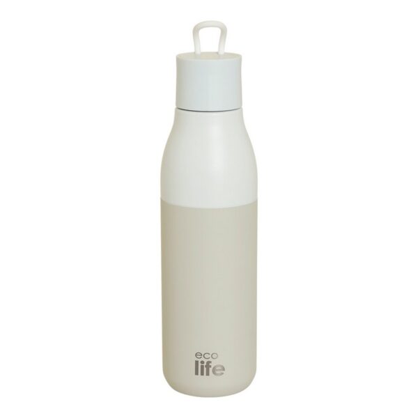 Eco Life Thermos Μπουκάλι 750ml κρεμ
