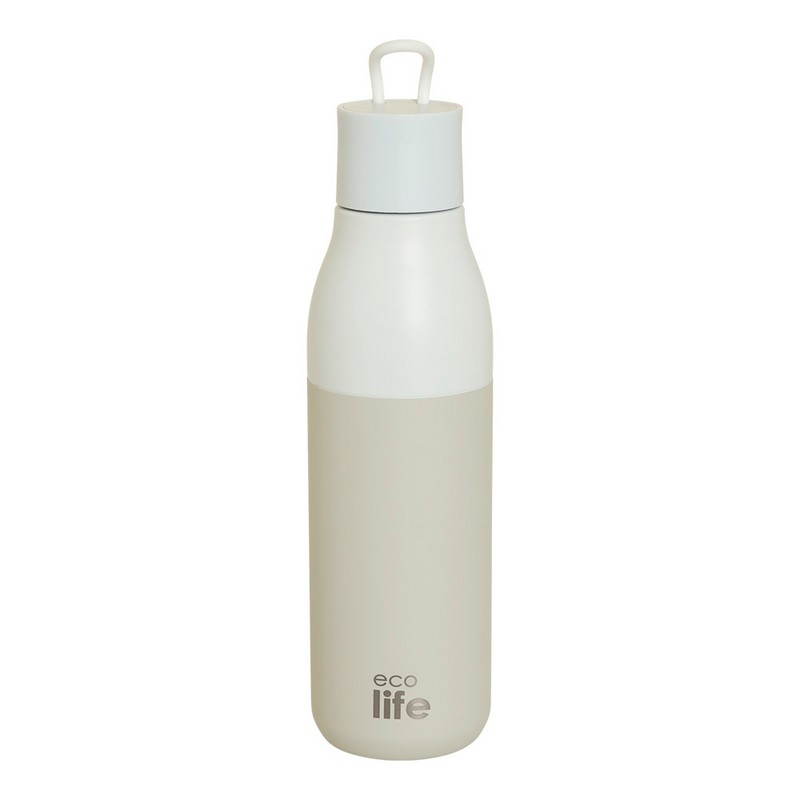 Eco Life Thermos Μπουκάλι 750ml κρεμ Eco Life Thermos Μπουκάλι 750ml κρεμ