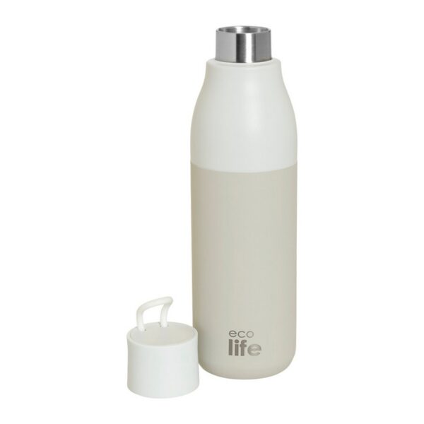Eco Life Thermos Μπουκάλι 750ml κρεμ