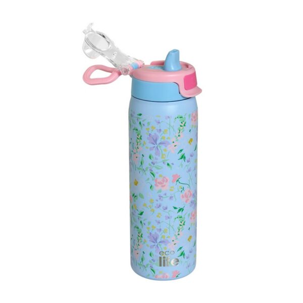 Eco Life Spring Time Thermos Ασφαλείς Πώμα 650ml
