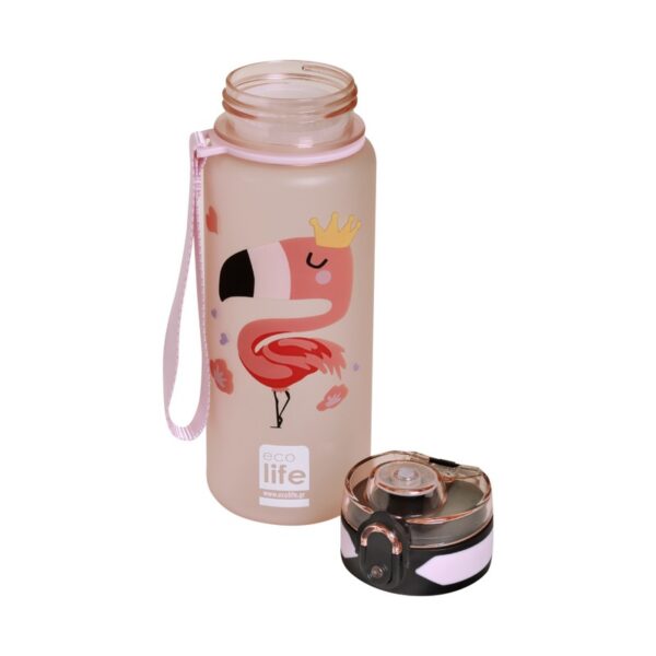 Eco Life Tritan Μπουκάλι Flamingo 500ml