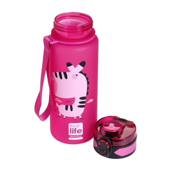Eco Life Tritan Μπουκάλι Zebra 500ml