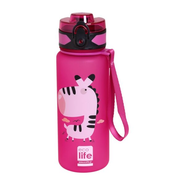 Eco Life Tritan Μπουκάλι Zebra 500ml