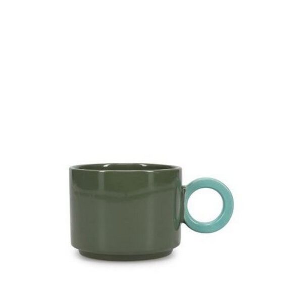 F2D ΟΝΑ Lou Κούπα Πράσινο-μπλε 280ml Stoneware