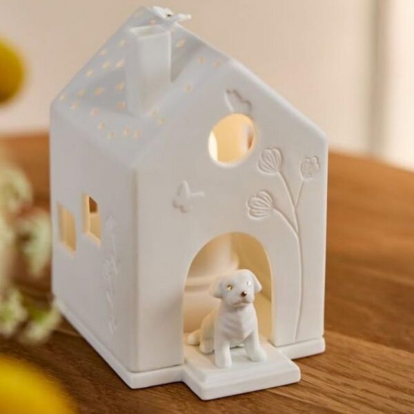 Rader Dog House Κηροπήγιο 8,7Χ7Χ11,1 εκ πορσελάνης