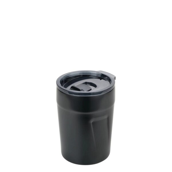 Troika Doppio Espresso Black Θερμός 160 ml ανοξείδωτο